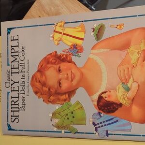 Shirley Temple Paper doll books